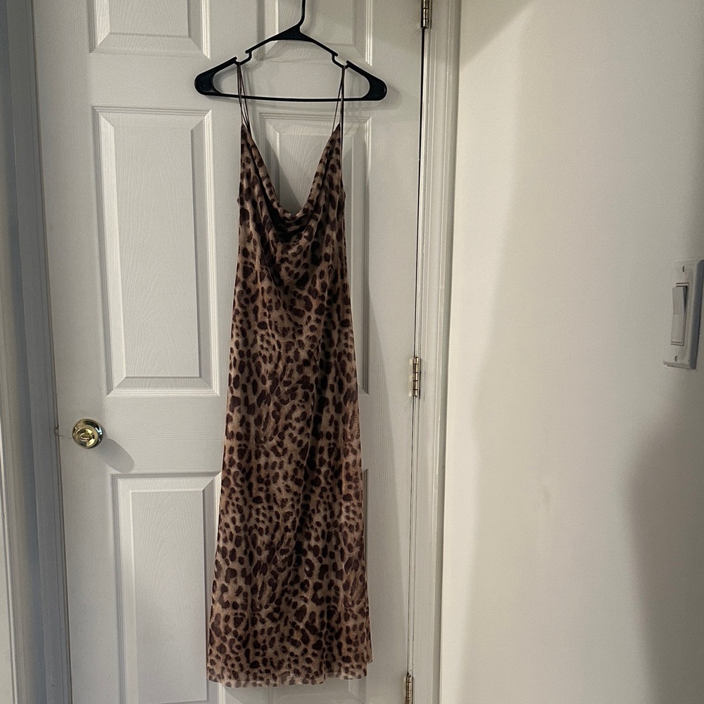 Leopard Print Dress